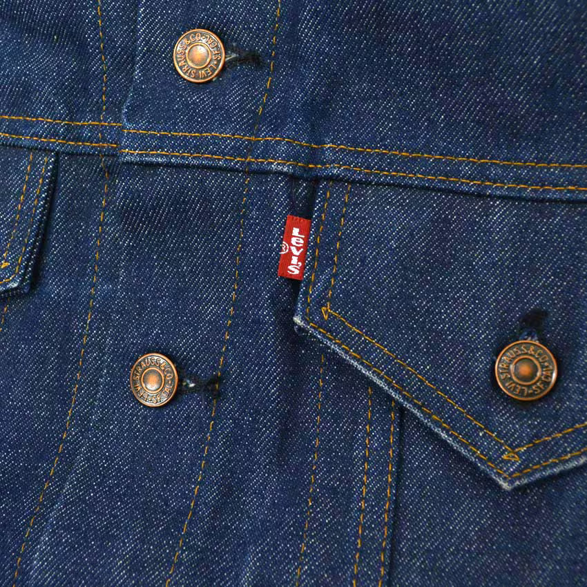 70's Levi's 70505 Small-e Denim Jacket No wash ... 42