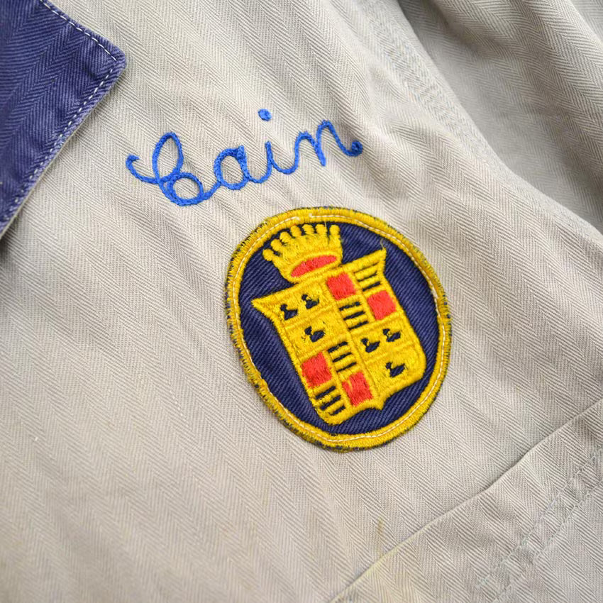 1940's FINCK'S TONE CADILLAC MECHANIC JACKET... 44