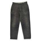 1960's LEVI'S Casuals Black Pique Pants... W31 L29.5