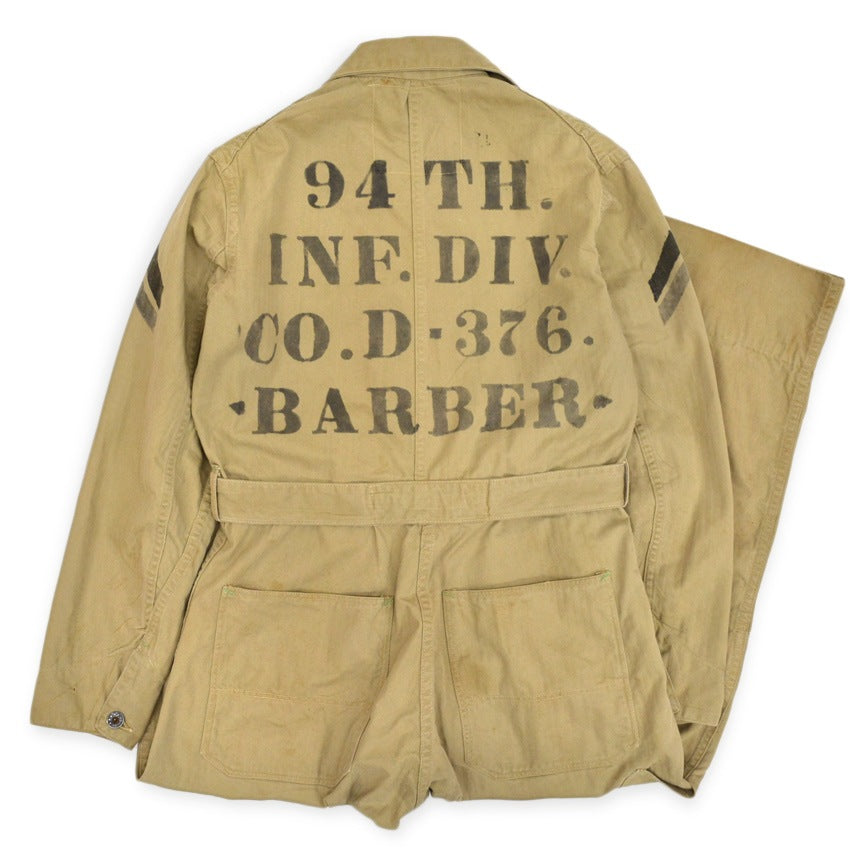 1940's USARMY 94th Infantry Division BARBER SUITS...