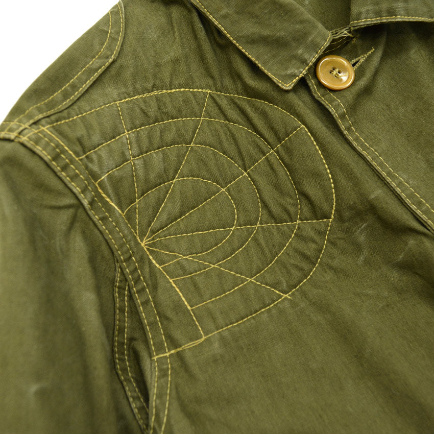 1940's~ JC Higgins OLIVE GREEN HUNTING COAT... Fits like 36