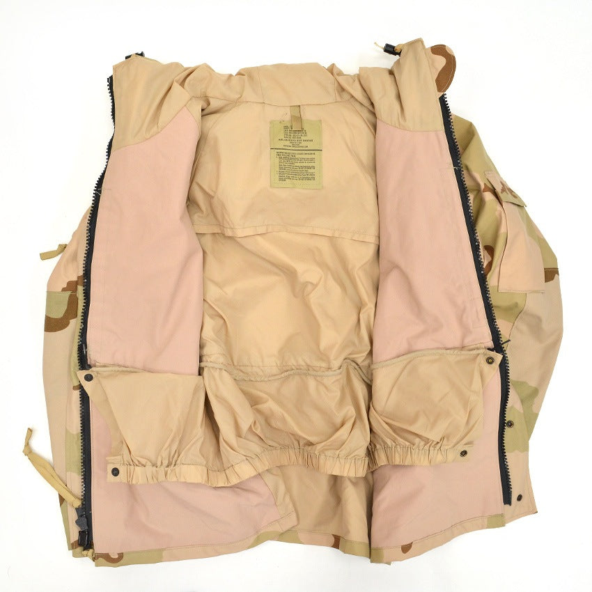 DEADSTOCK USARMY ECWCS GORE-TEX DESERT CAMO PARKA... SS