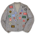~1950's EXPRESS STRIPE RAILROAD MEMORIAL ENGINEERS JACKET...