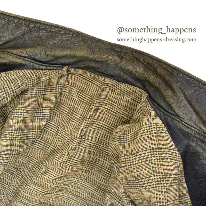 1930's TWO TONE HORSEHIDE LEATHER SPORTS JACKET ...