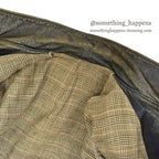 1930's TWO TONE HORSEHIDE LEATHER SPORTS JACKET ...