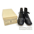 1920's~ UNITED STATES RUBBER COMPANY LEATHER SHOES WITH BOX...