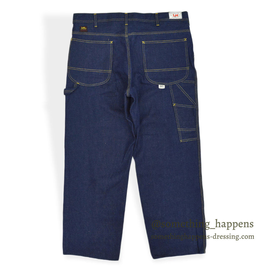 1960's~ DEADSTOCK Lee 191-Z JELT DENIM PAINTER PANTS... W38 L29