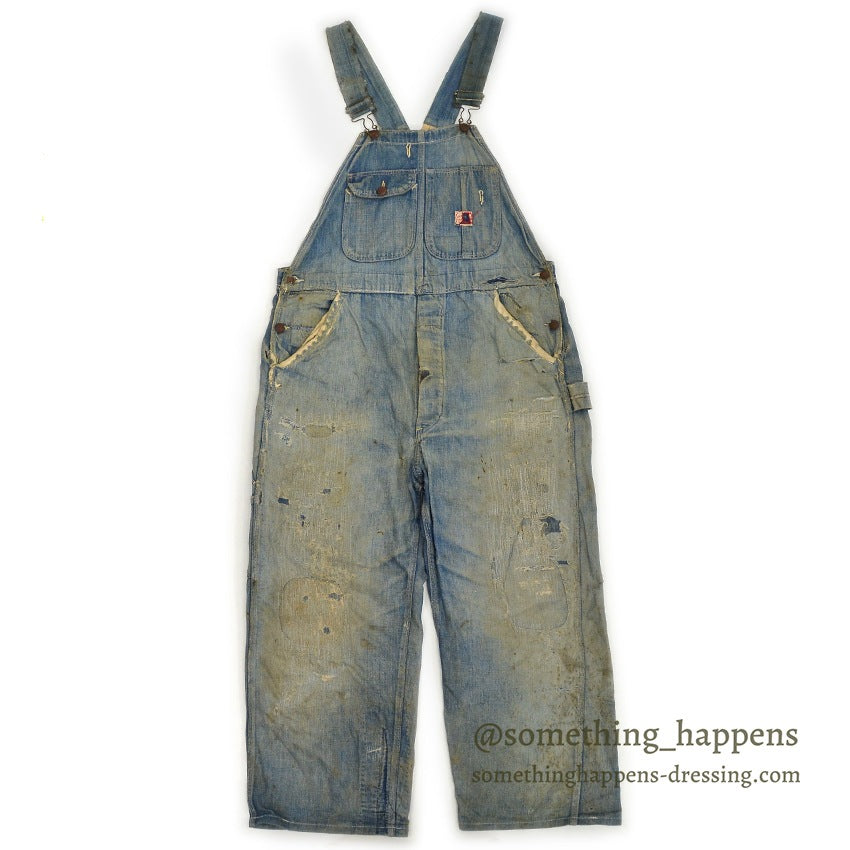1940's SUPER BIGMAC DENIM OVERALL AS IS ... W38/L26