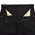 1970's~ DEADSTOCK Lee RIDERS 200 BLACK COTTON TWILL PANTS... W34/L34