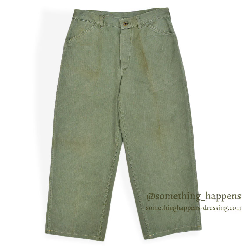 1940's USMC WW2 P-41 HBT TROUSERS...W33/L27