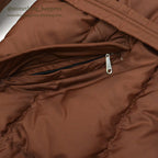 1970's GERRY DOWN SLOPE COAT BROWN... L