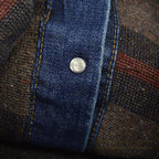 1960's LEVI'S 70505-0317 BIG-E DENIM JACKET BLANKET ... Fits like 38