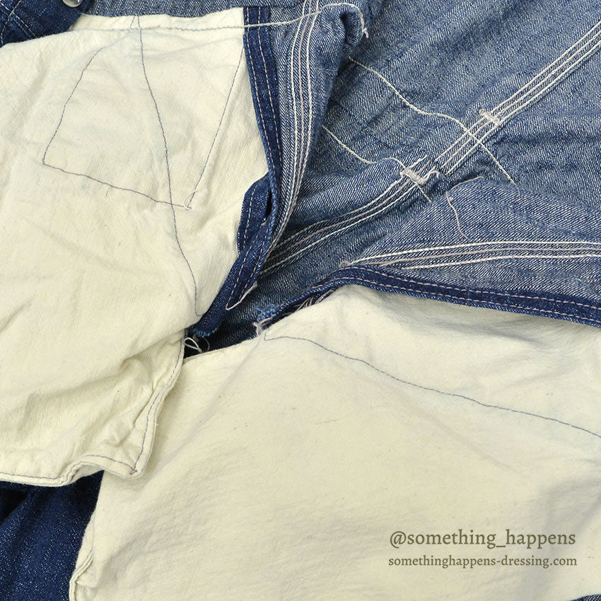 1950's HERCULES NATION-ALLS DENIM WORK COVERALL...