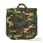 WOODLAND CAMO PATTERN FLYER'S HELMET BAG...