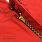 1950's BROWN'S BEACH RED DUCK HUNTING PANTS... W34/L28