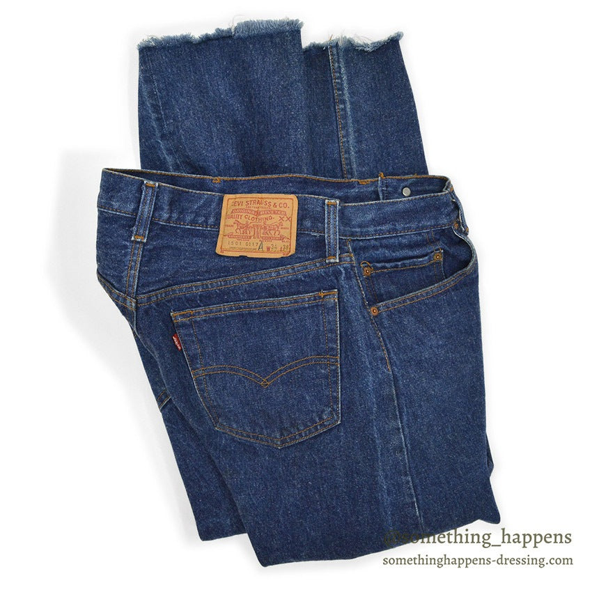 1980's Levi's 1501-0117 DENIM PANTS... W32/L27