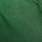 1950's~ YIN YANG EMBROIDERY SOUVENIR GREEN SATIN SHIRT ... Fits like S