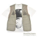 1980's BANANA REPUBLIC SAFARI MESH VEST...M