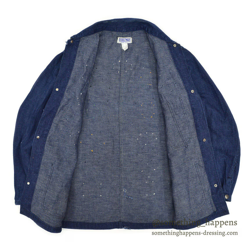1950's DUBBLEWARE MEMORIAL RAILROAD DENIM COVERALL...
