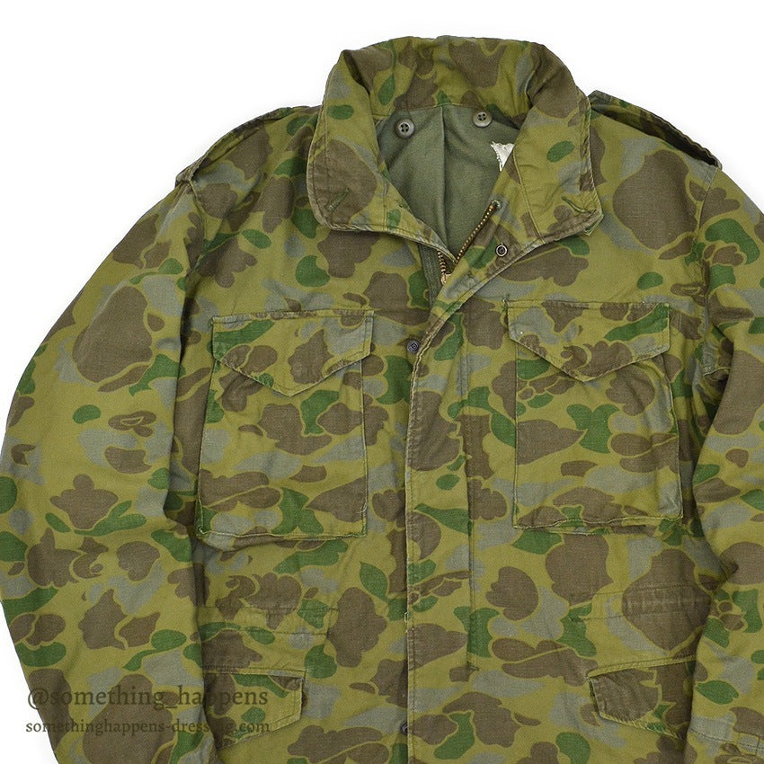 1970's M-65 DUCK HUNTER CAMO JACKET CIVILIAN...