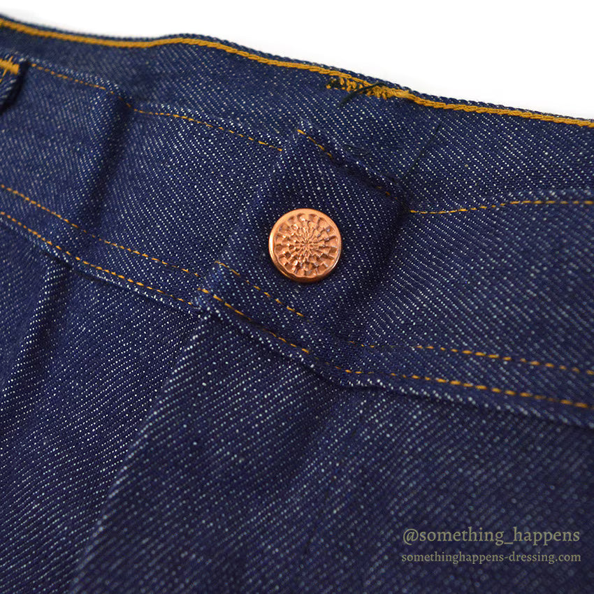 1960's DEADSTOCK KEY WORK CLOTHING DENIM PAINTER PANTS... W36/L34
