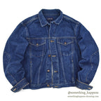 1980's CALVIN KLAIN DESIGNED DENIM JACKET... L