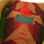 1920's PENDLETON INDIAN BLANKET COAT CHIEF BROWN ...