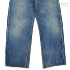 1930's~ UNKNOWN BUCKLE BUCK DENIM PANTS ... W32/L28
