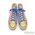 1980's CONVERSE ALL STAR CRAZY PATTERN HI...8