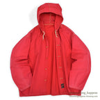 1950's~ JC HIGGINS HUNTING RED COTTON PARKA...