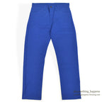 1980's DEADSTOCK Levi's 505-2818 BLUE COTTON TWILL PANTS... W31/L34