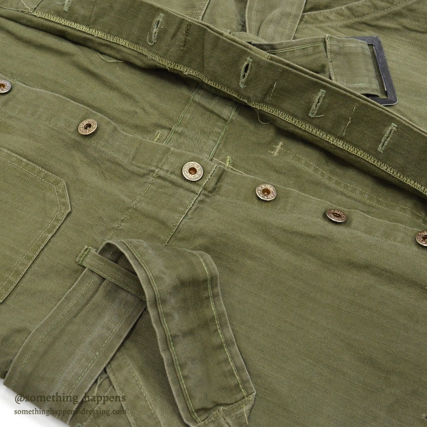 1940s WW2 HBT COVERALL...
