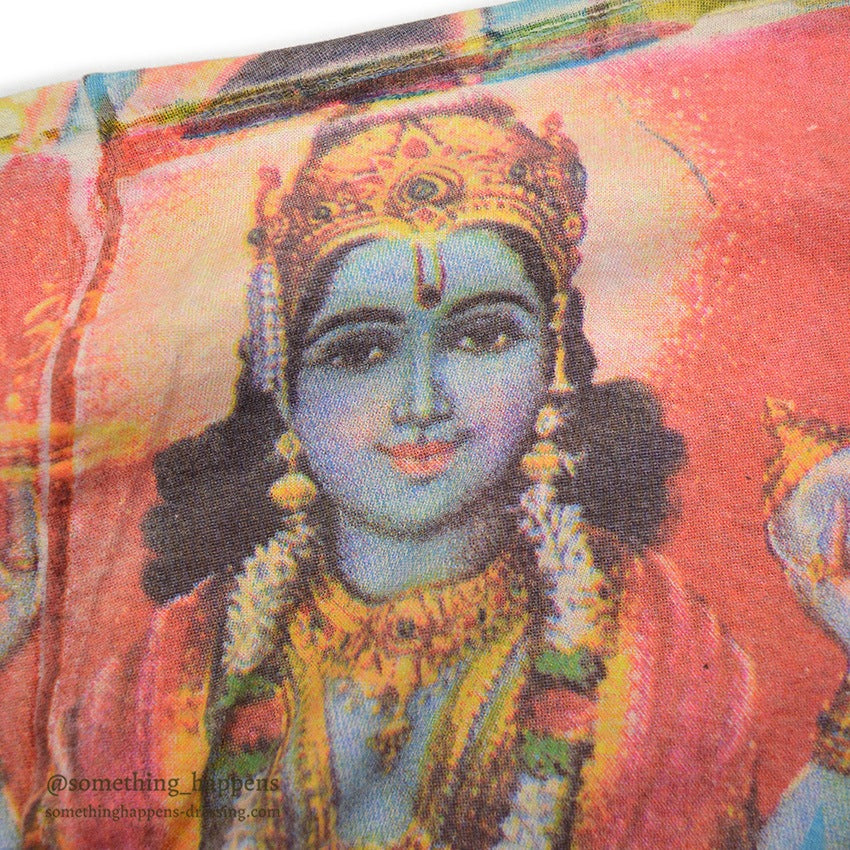 ~1990's CAL CRU HINDU GOD ALL OVER PRINT T-SHIRT ... XL