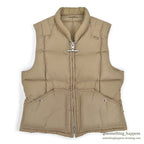 1970's MIGHTY-MAC NORSAC PRIME GOOSE DOWN VEST / TAN ... L