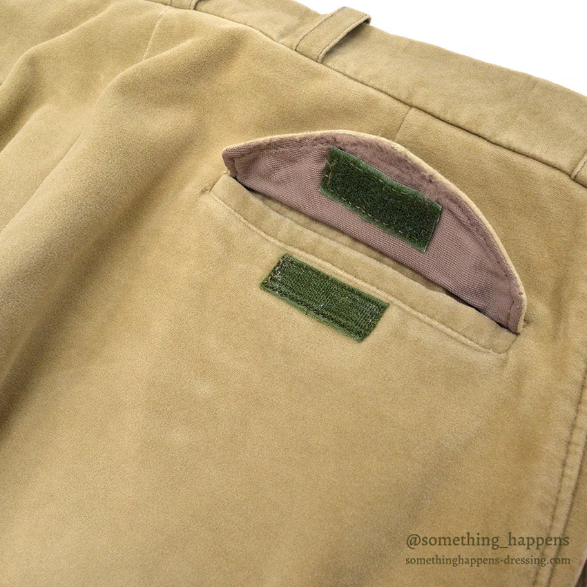 1980's~ ORVIS MOLESKIN WORK PANTS / UNUSUAL POCKETS ... W36