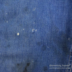 1940's CAN'T BUST'EM WW2 DENIM OVERALL / UNUSUAL DETAIL ... W36/L29