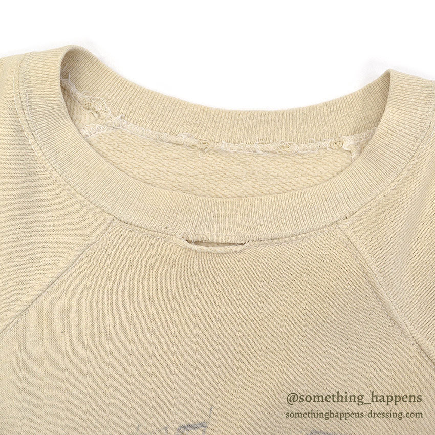 1960's MIGHTY MUSTANG HAND DRAWING SWEAT SHIRT...