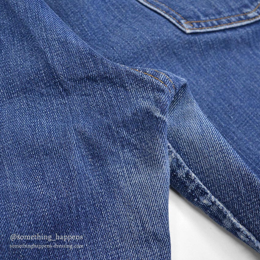 1970's Levi's 646 DENIM PANTS / SLIM MODIFIED ... W33/L30