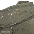 1940's USARMY WW2 M-43 HBT JACKET / PAINT SPLATTER...