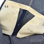 ~1970's DEADSTOCK BIG MAC DENIM OVERALL... W38/L30