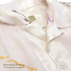 1950's~ NEAL E. THORSEN SIGNATURE EMBROIDERY S/S SHIRT...