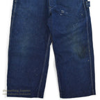 1930's~ WARDS PIONEER DENIM OVERALL / VERY DARK ... W37/L26