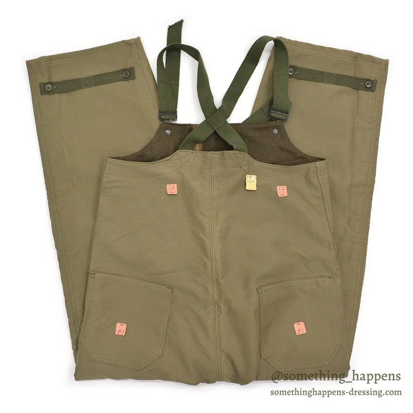 ~1950's DEADSTOCK USNAVY N-1 DECK BIB OVERALL ... SMALL
