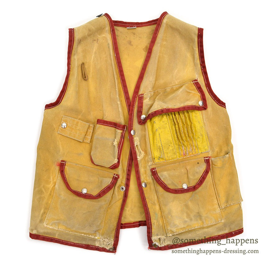 ~1960's FOREST SERVICE CANVAS VEST ...