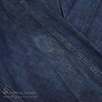 1940's CARTER'S WW2 DENIM COVERALL / TWO-POCKET, DARK  ...