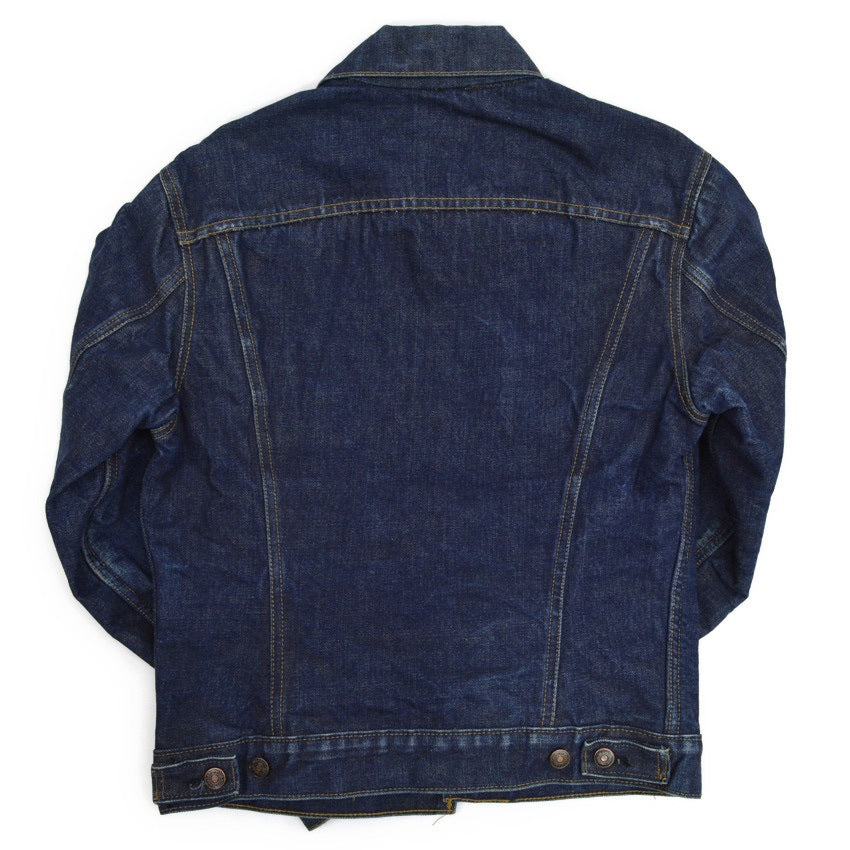 60s Levi's 70505-0317 BIG-E Dark Navy Blanket... Size 38