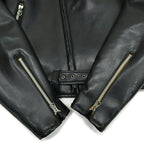 50's Vinyl Leather Two Star Double riders Jacket... 40