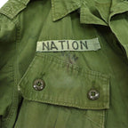 60's US ARMY Jungle Fatigue First... S