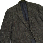 1950s University Town Salt and Pepper Wool Tailored Jacket...