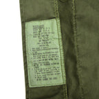 80's- FRONTLINE Civilian All-Cotton BDU Jacket OD ... MR